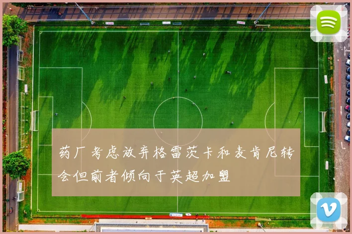 药厂考虑放弃格雷茨卡和麦肯尼转会但前者倾向于英超加盟