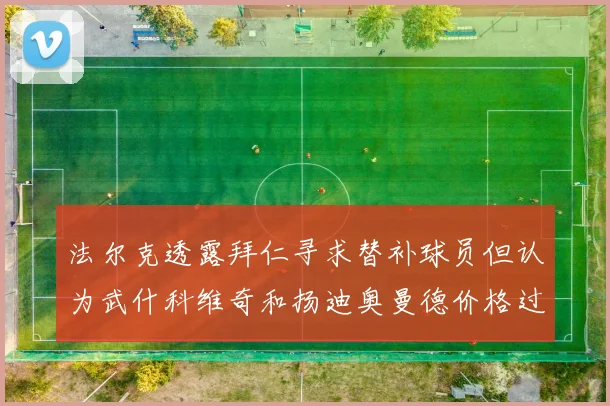法尔克透露拜仁寻求替补球员但认为武什科维奇和扬迪奥曼德价格过高