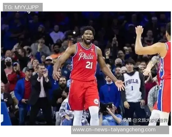 亨特快攻如闪电起飞骑扣恩比德大帝瞬间跪倒场上震撼全场